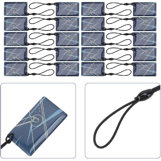 Smart IC Cards, Door Lock Keyless Entry Card 13.56MHz Key Fobs RFID for TTLock Deadbolt Highly Sensitive Induction Intelligent Proximity Contactless