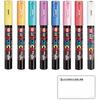 Mitsubishi Pencil Water-based Pen Posca Ultra Fine Round Core PC1M Pastel Color 8 Colors+Loco Cat...