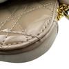 Dior Phone holder Lady Dior Canage Patent leather Lady Dior Call'in Dior Pouch beige Patent leather Used