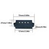 4 Strings Electric Bass Pickups Replacement Tone Control Wiring Harness Bass Pickup Electric Bass Accessories Enduring