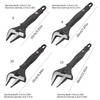 H7EE Multi Functional Plumbing Wrench Wide Mouth for Easy Adjustments for Pipe Repair