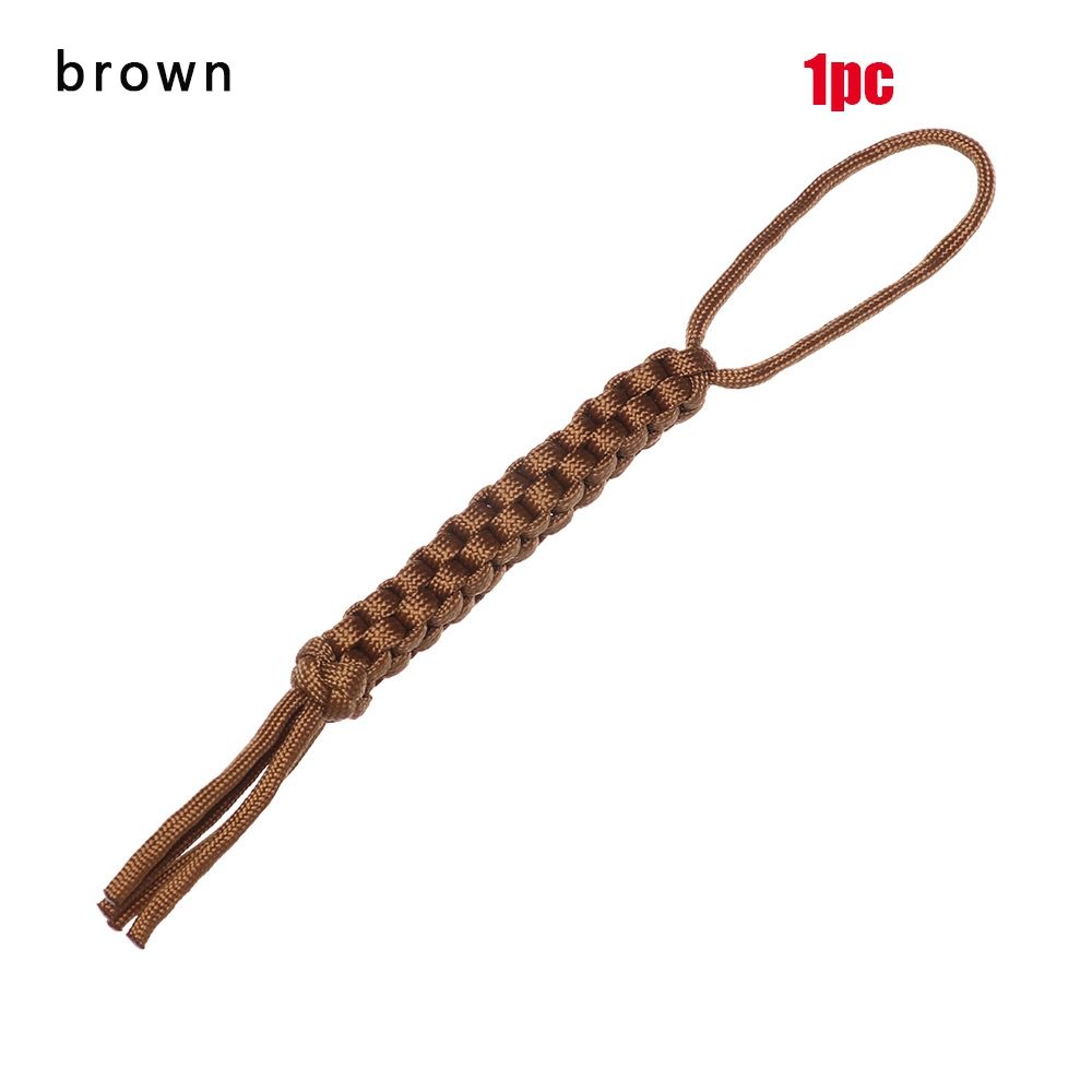 1/2pcs Camping Corn Knot Nylon Chain Tool Keychain DIY Tools Falling Paracord Rope Ornaments 7 Strands Ropes Knife Pendant