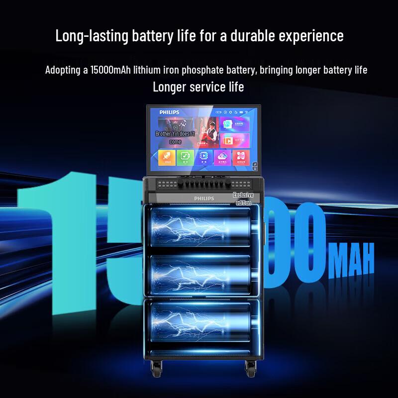 Philips SD660 Portable Bluetooth Karaoke Machine