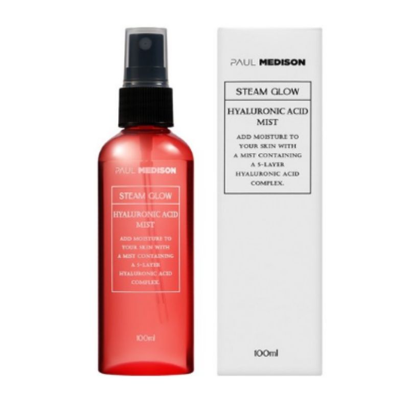 PAUL MEDISON Steam Glow Hyaluronic Acid Moisture Mist, 1pc, 100ml