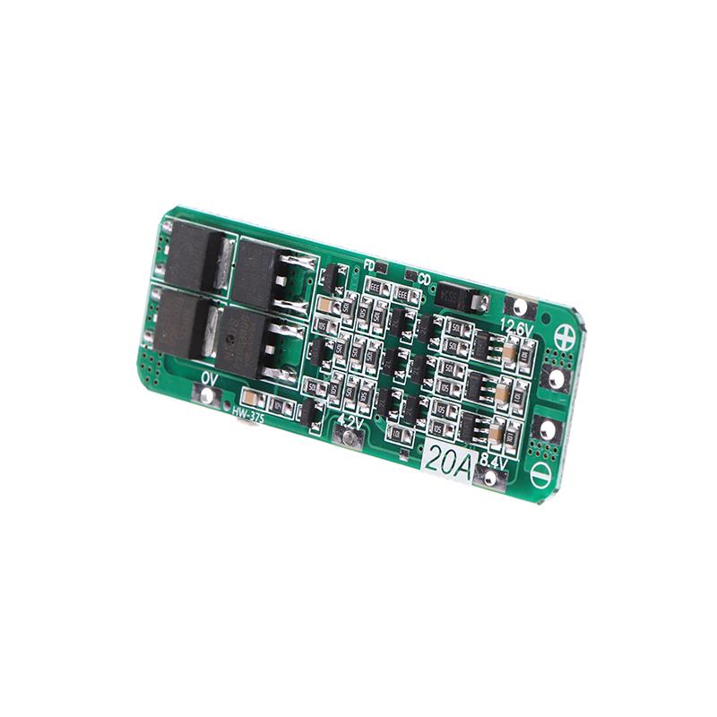 3S 20A Li-Ion Lithium Battery 18650 Charger Pcb Bms Protection Board 11.1V 12V 12.6V Cell 59X20X3.4Mm Module
