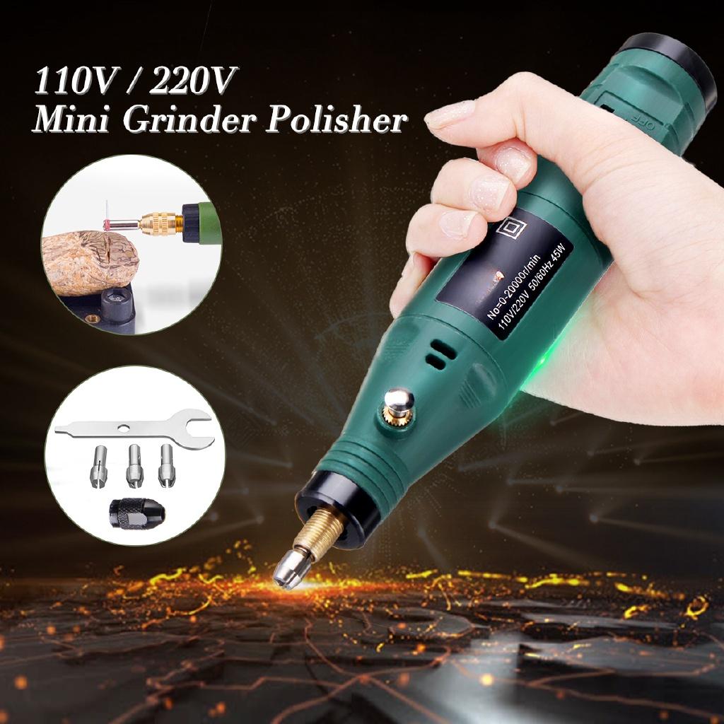 Speed Electric Grinding Rotary Tool Variable Hand Carving Engraving Pen Grinder Power Tool Mini Cordless Electric Drill
