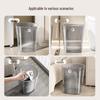 Weimuke Transparent Home & Office Trash Can