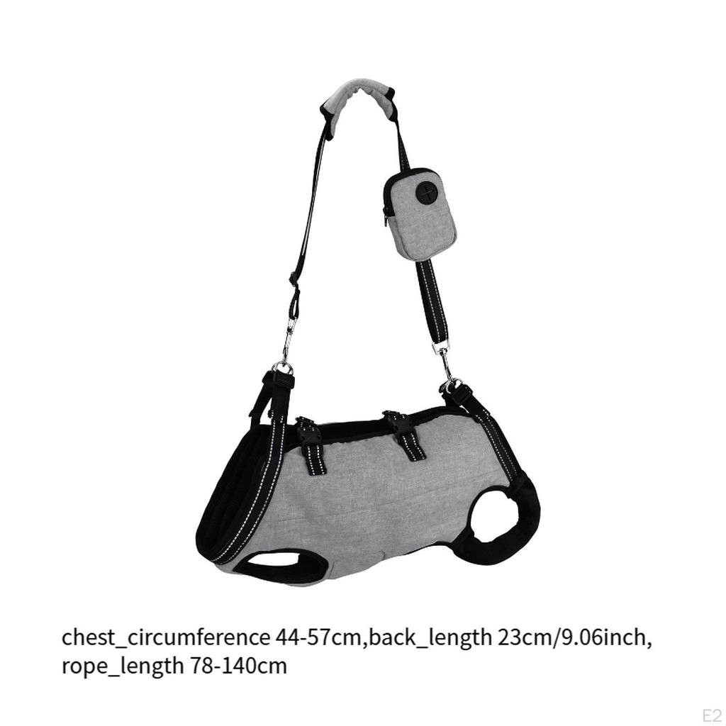 Kutyaemelő hám hordozó sétasegédhez