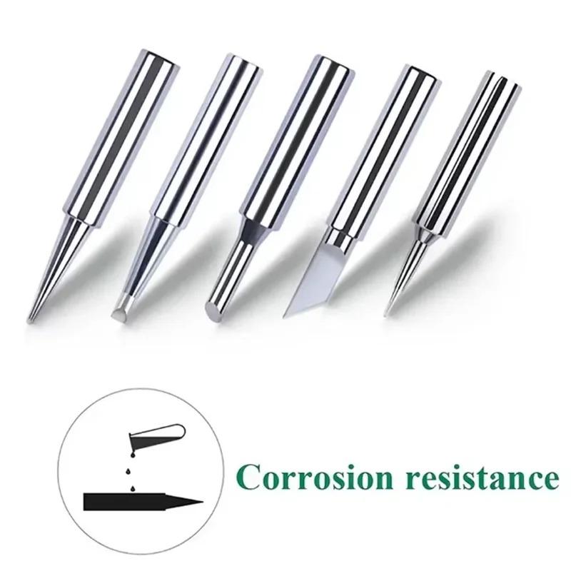 5 Environmentally Friendly Constant Temperature Soldering Iron Tips Practical Universal Soldering Tips with Internal Heating
