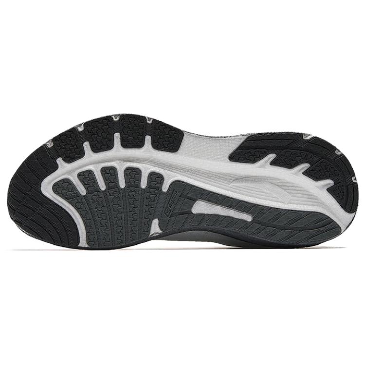 ANTA Chuang 5.0 V2 Men Professional Cushioning Running Shoes Pure White Black 112525558-7
