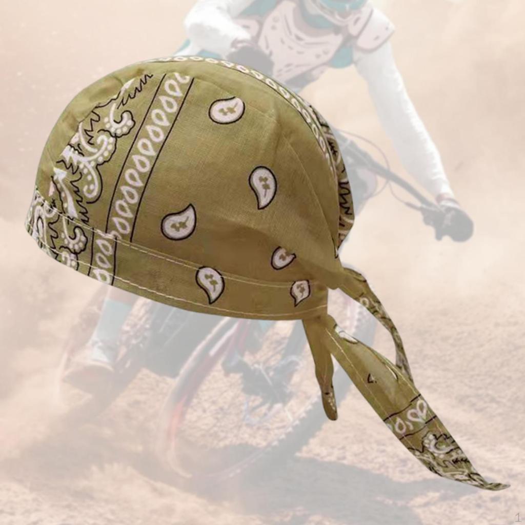 Berretto a Cuffia Bandana per Bicicletta Corsa Sport all'Aperto