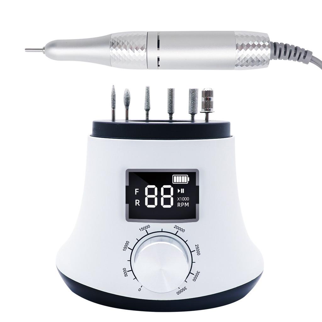 High Power Nail Polish Machine Portable Rechargeable Nail Polishing Pen Professional Nail Salon Nail Grinding Machine