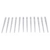 Icicle Ornaments Set Christmas Christmas Tree Decoration 12 Piece Set Clear Plastic Design Easy To Hang Versatile Use