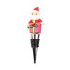 Christmas Wine Stopper  Snowman Bottle Stopper Christmas Decoration Reusable Wine Bottle Cover Gift For Xmas