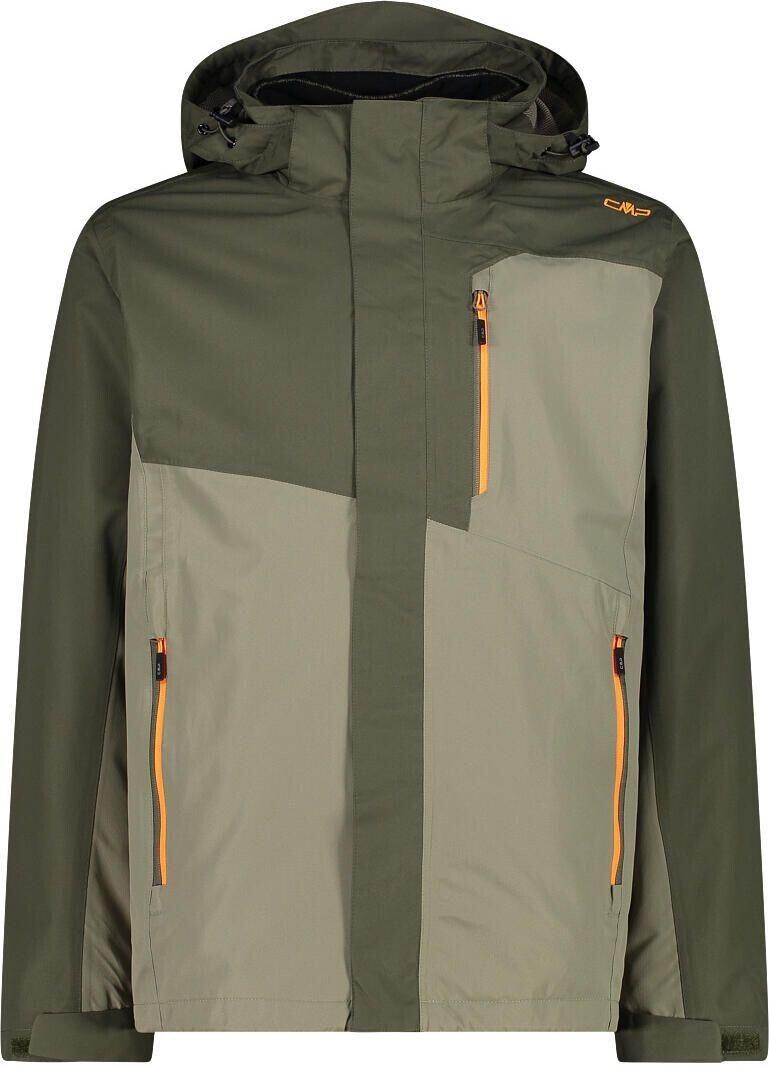 

Куртка CMP 3 в 1 со съемной внутренней курткой (31Z1587D) олива/шалфей 46