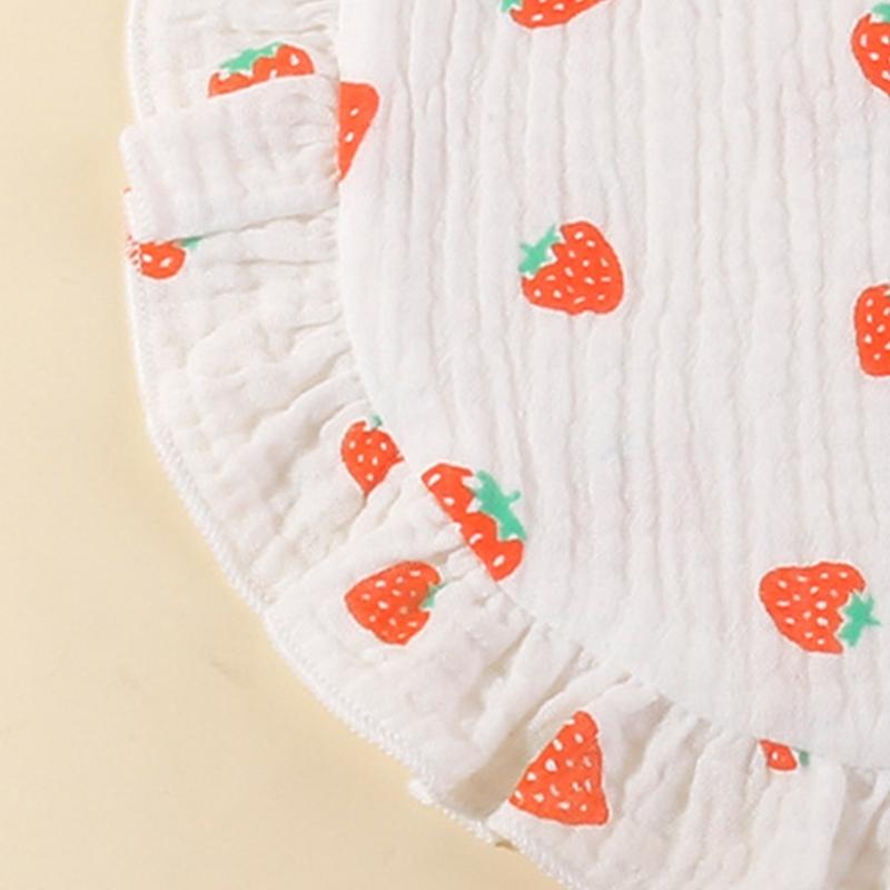 Lovely Baby Bibs Baby Drooling Bibs Cotton Bibs Unisex Baby Feeding Bibs Adjustable Teething Drooling Bibs 9x6-inch