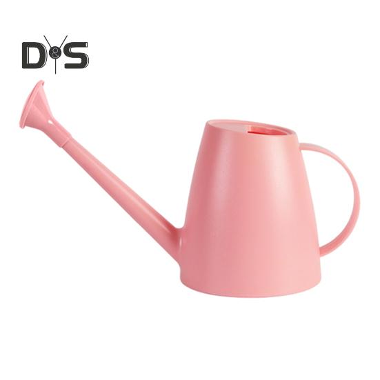 Konewka 1,8 l z długą wylewką, dzban ogrodowy z rozetą, lekka plastikowa konewka do roślin doniczkowych, roślin zewnętrznych