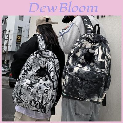 Fashionable Graffiti Print School Backpack For Girls And Boys 2023 New Design
