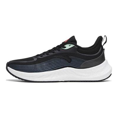 Zapatillas de Running de Caña Baja Amortiguadoras de Impactos de Espuma Mars Antideslizantes Resistentes al Desgaste Zapatillas Deportivas para Hombre Negro Verde 112315585-3