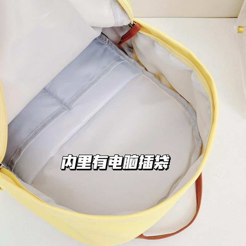 School Bag Korean New Niche Design Backpack Large Capacity Student High Value Versatile School Bag Outdoor Travel Backpack