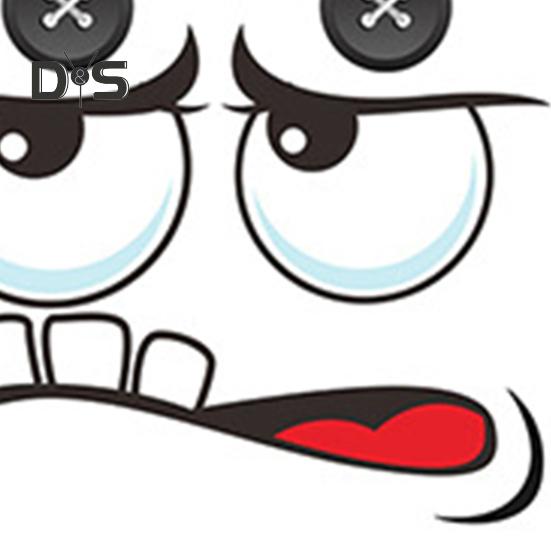 Desene animate expresie toaletă autocolant impermeabil detașabil autoadeziv PVC living room baie perete artă amuzant expresie toaletă capac capac decorare