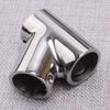 Hardware Boat Hand Rail 60 Degree Tee Fittings for 30mm 1.2" Pipe