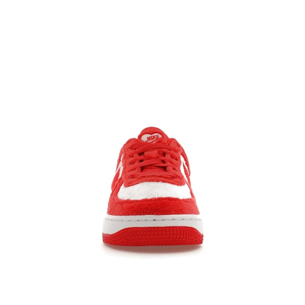 Nike Air Force 1 Low GS Valentines Day 2024 Kids Sneakers Red Fire-Red Light-Crimson FZ3552-612