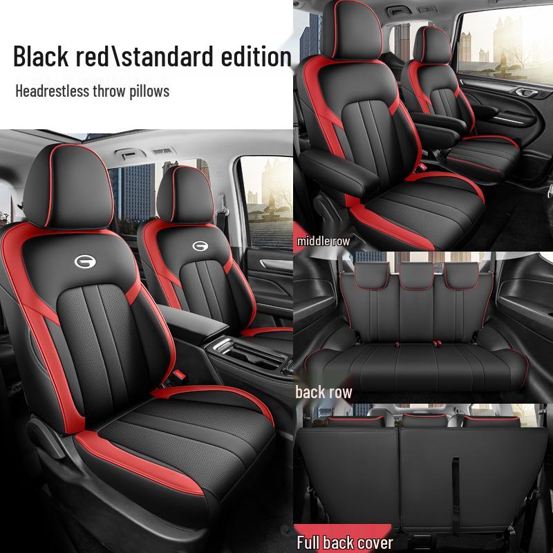 2025 MAX 270T WDCT GAC Trumpchi M6 Luxury Car Seat Cover, All-Season Full Surround Specific for Trumpchi M6, 7-Seater Full Surround