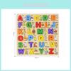 Quality Children Wooden Toy Alphabet Jigsaw Puzzle Educational Gift**