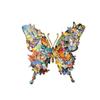 Wooden Butterfly Shaped Puzzle 3 6MM Thick Nature Inspired Jigsaw Puzzle for Adults and Teens Unique Animal Design Educational Game