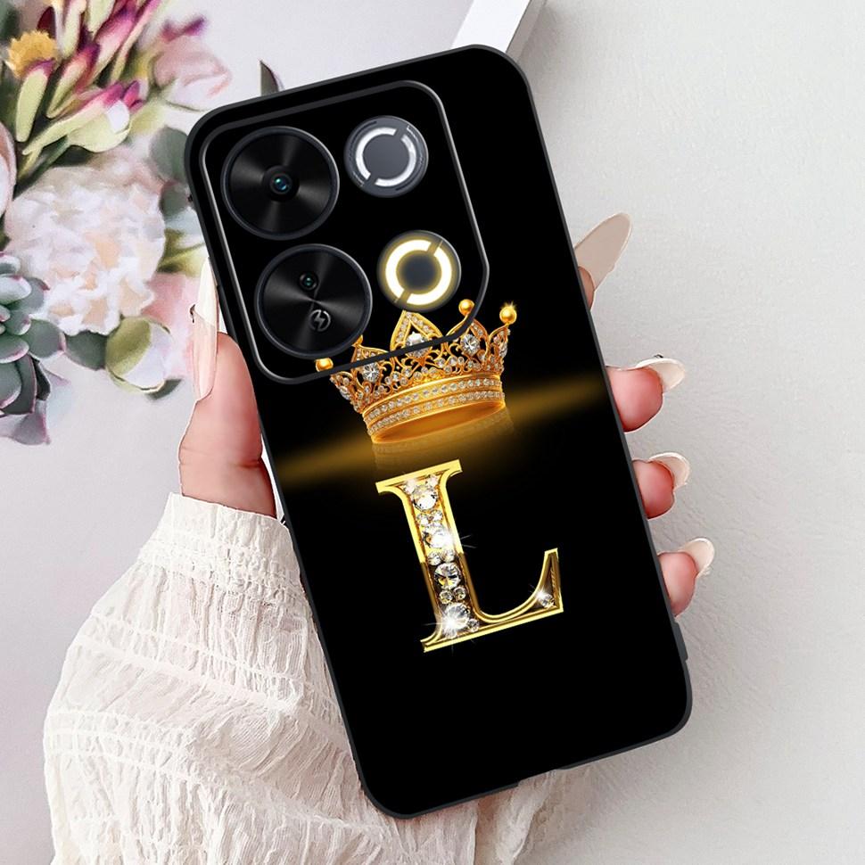 For ITEL P65 Case Cute Letters Silicon Soft TPU Back Cover For ITEL P 65 P65 4G Phone Case ITELP65 2024 ShockProof Coque Fundas