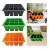 12 Compartment Planting Trays for Gardening Enthusiasts
