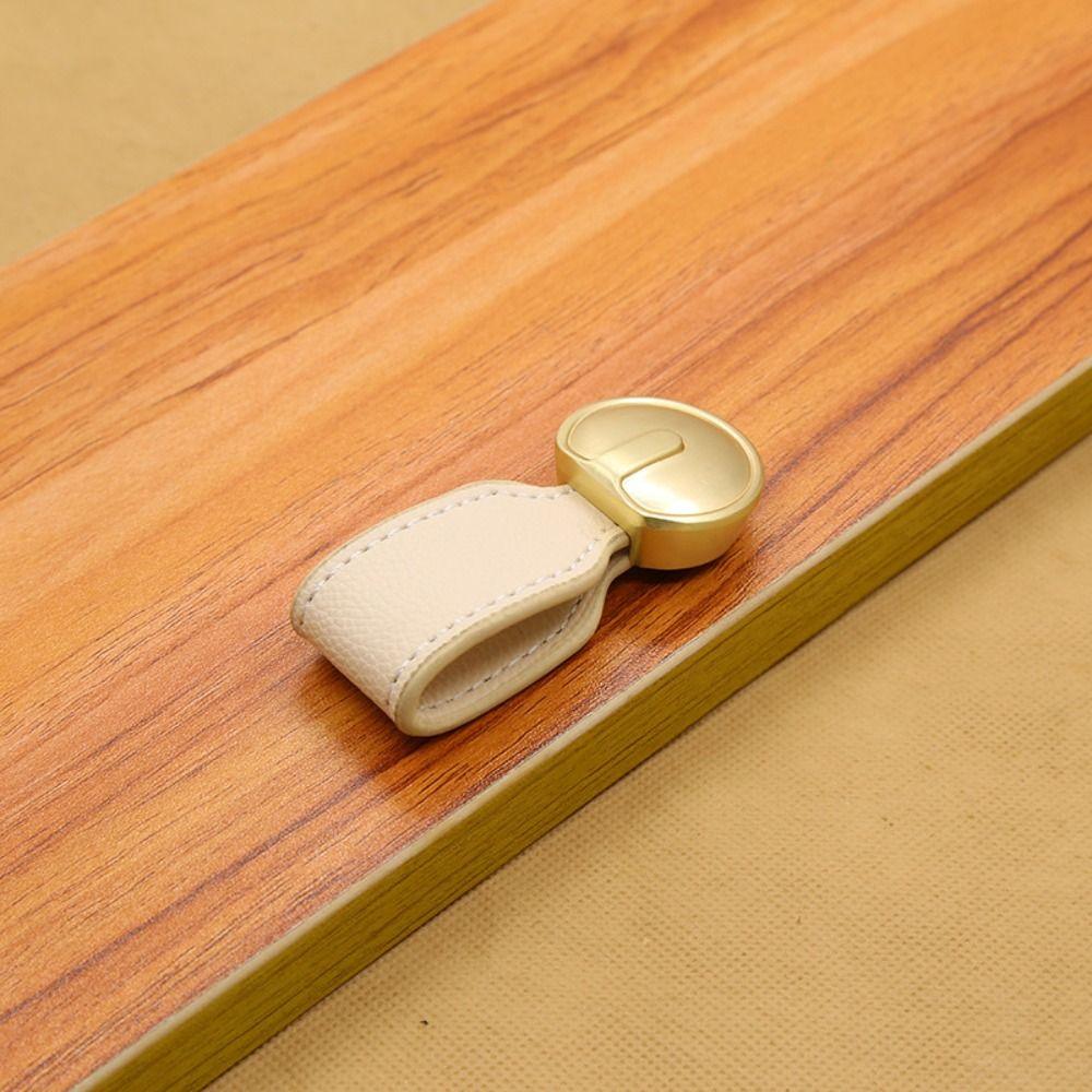 Soft Drawer Handle Brown Door Knobs Nordic Cabinet Pulls  Wardrobe