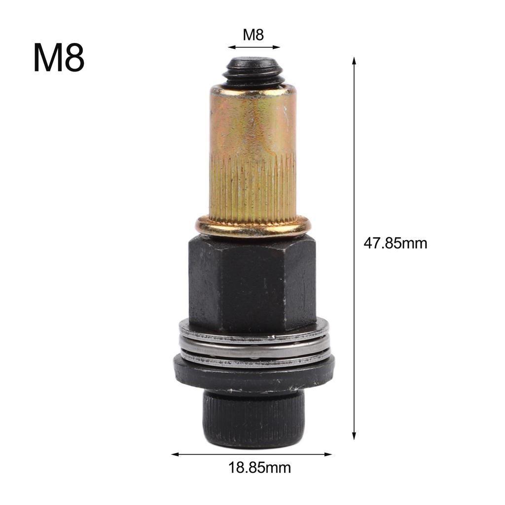 Carbon Steel Rivet Nut Tool Tip for Manual Riveters Supporting M10 Rivet Nut Sizes in Automotive Body and Chassis Assembly
