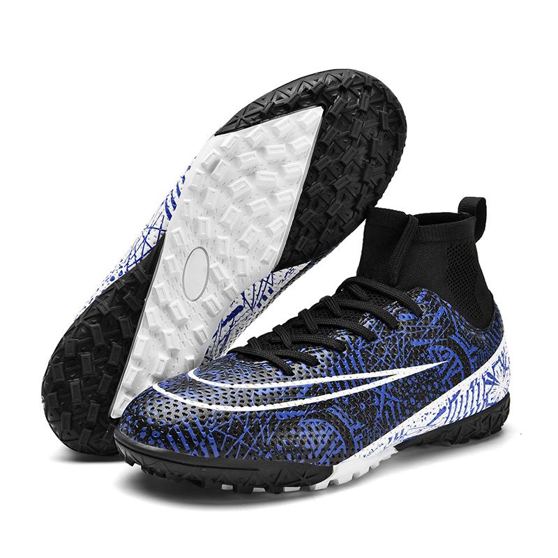 

New Men Women Professional Soccer Shoes Unisex Futsal High-quality Football Boots Ultralight Hot Sale Cleats TF/FG Sneakers 45