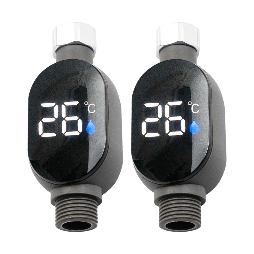 Shower Temperature Meter LED Digital Display Temperature Gauge Household Water Thermometer Waterproof Bath Thermostat