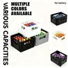 2pcs Large Capacity Battery Storage Box - Heavy-Duty Stackable Battery Organizer for AAA/AA Batteries|Decorative Battery Holder