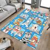 1 Stück extra großer, rutschfester Teppich mit Hundemotiv, geeignet für Büro, Wohnzimmer, Schlafzimmer, Studio, langlebiges Material - J0357