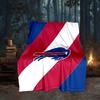 Bills Logo Blanket Flannel Throw for Sofa, Travel, Camping, Livingroom, Office, Chair and Bed Soft and Warm Holiday gifts