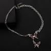 Red Butterfly Punk Clavicle Necklace - Stylish & Versatile Light Luxury Accessory
