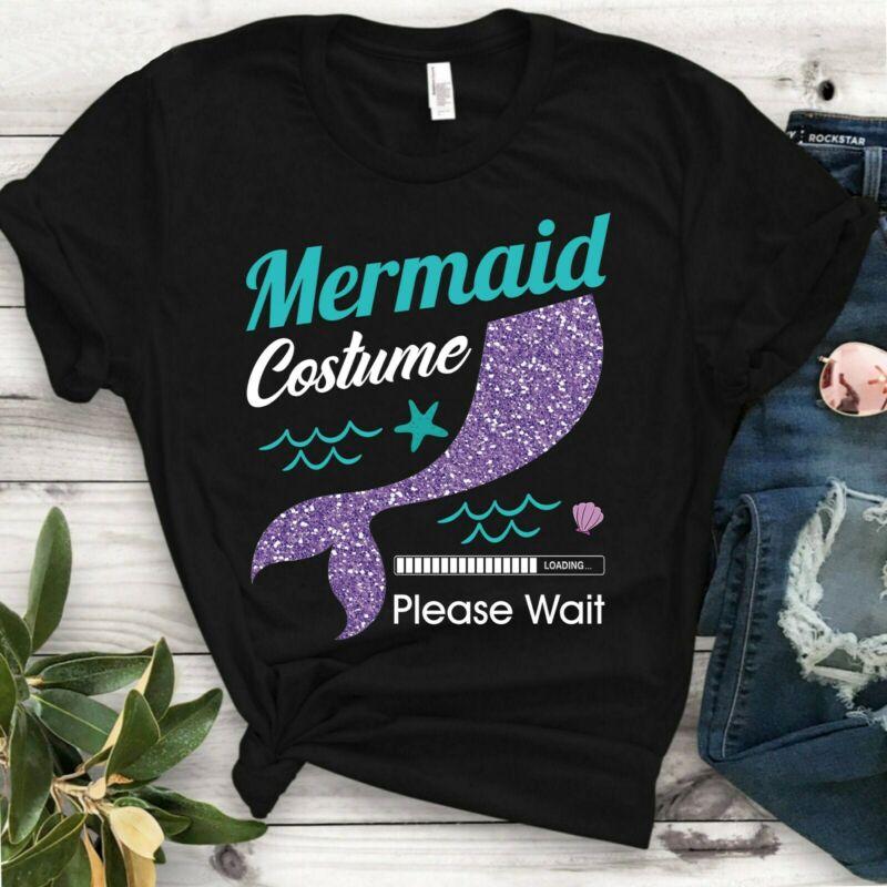 Mermaid Costume Halloween Shirt Mermaid 