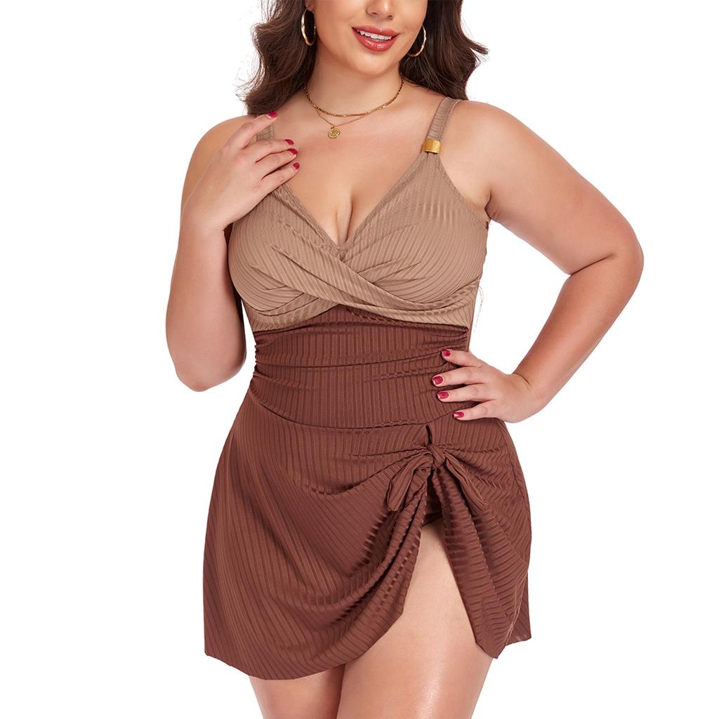 Women's Plus Size Swimsuit Bikini Swimsuit Sport Swimsuit