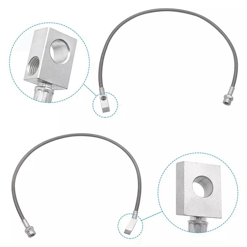 

Car Extended Stainless Brake Lines For Jeep Wrangler TJ YJ 84-01 Cherokee XJ 87-06