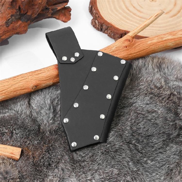 Renaissant Rivets Studded O Rings Belt With Detachable Nordic Design Pouch For Cosplay Enthusiasts Dressingup Waist Props