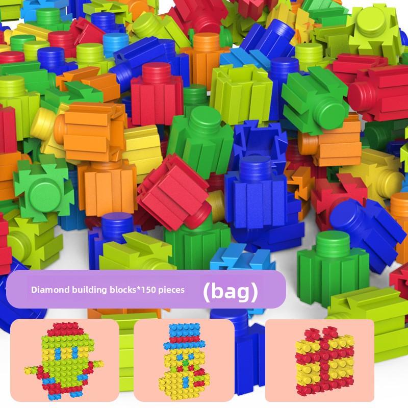 Children s versatile magic diamond blocks, large particle toys, creative DIY puzzle building blocks United States