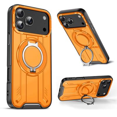Magnetic Stand Case for Iphone 17 Pro Max Air 16 15 Plus 13 12 Pro Iphone17 Iphone16 Iphone15 Hard Phone Accessories