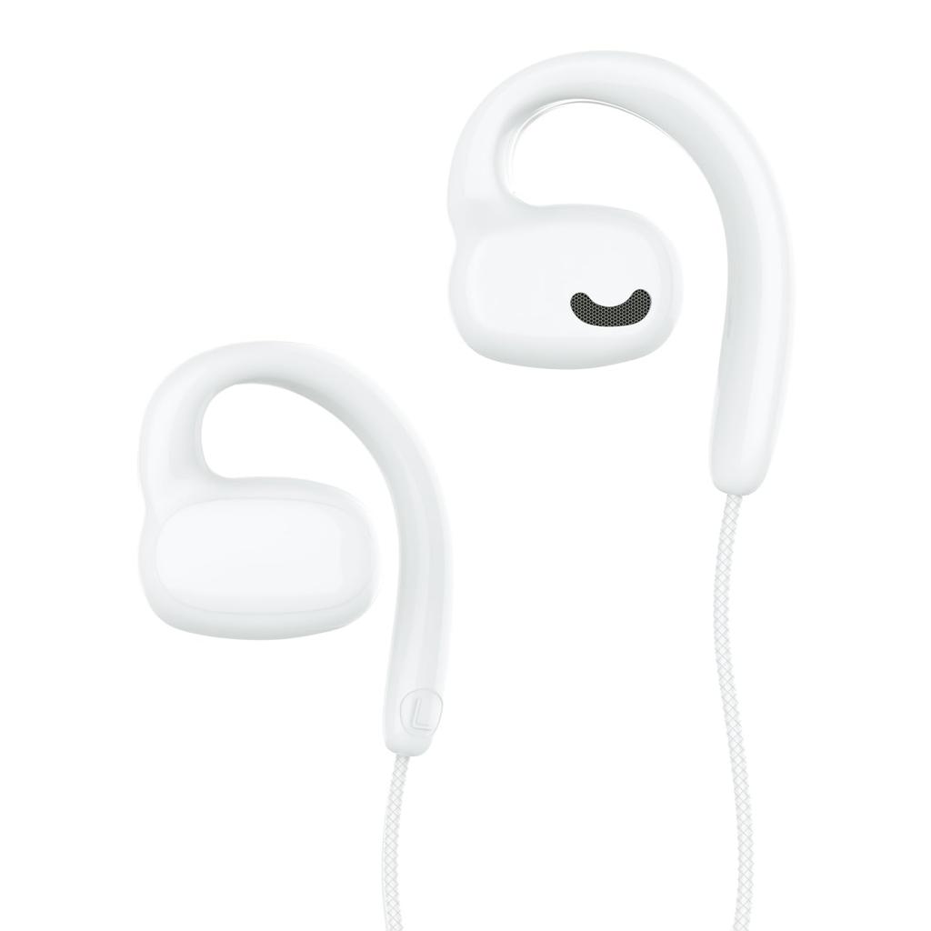 Dyoac 3.5mm Wired Earphones, Type-C, Open-Ear with Microphone, 3.5mm, No Ear Blocking, Air Conduction, Evolved from Bone Conduction, for Clear Calls,