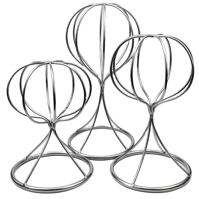 Iron Hat And Wig Display Stand Featuring Modern Designs and Easy Maintenance Home Organization Storage Solution