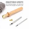 Embroidery Punch Needle Stitching Punch Needle Magic Needle Poking Pen Weaving Cross Stitch Knitting Tool DIY Sewing Accessories