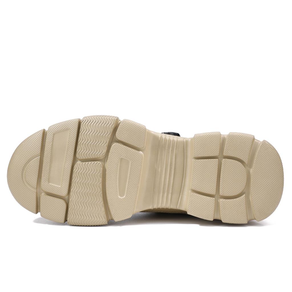 New Security Men's  Shoes Rotating Button Work Boots Waterproof Steel Toe Shoes Puncture-Proof Work Shoes Sneakers Indestructible Shoes